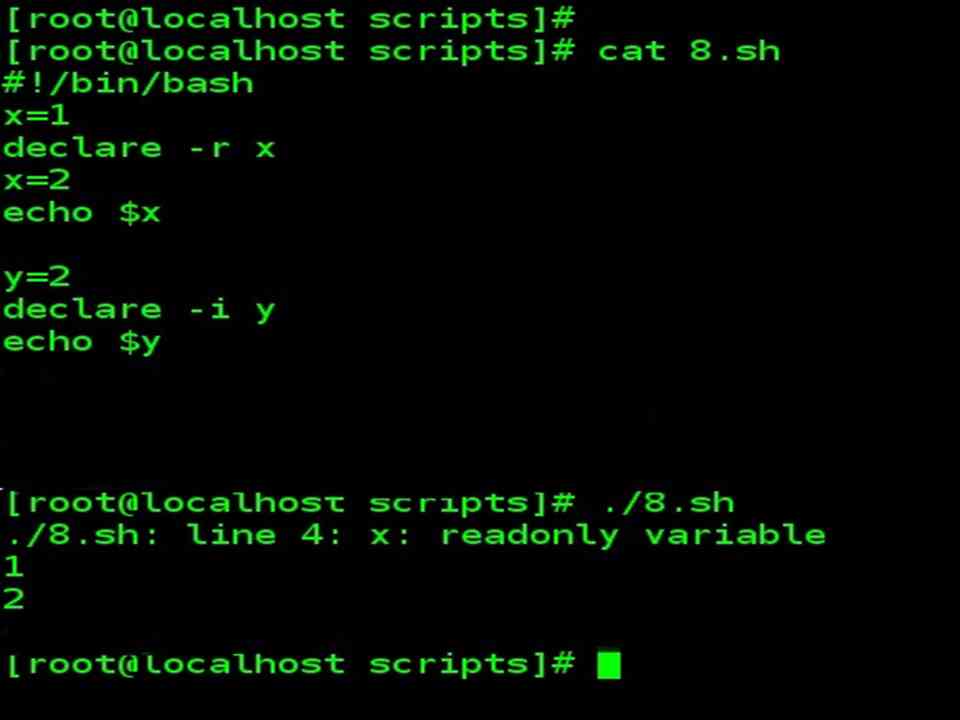 Declaring variable