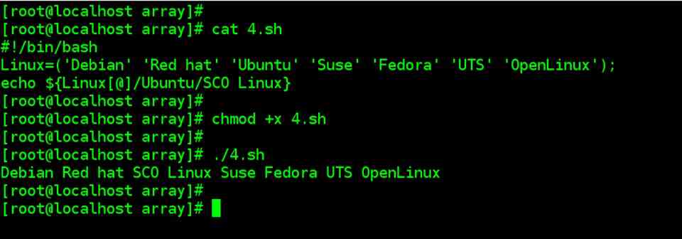Search and Replace in an array of elements in Bash Script