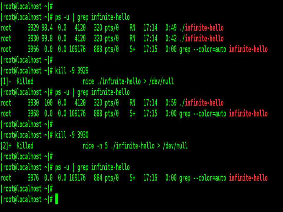 kill -9 command to terminate a PID process id by number